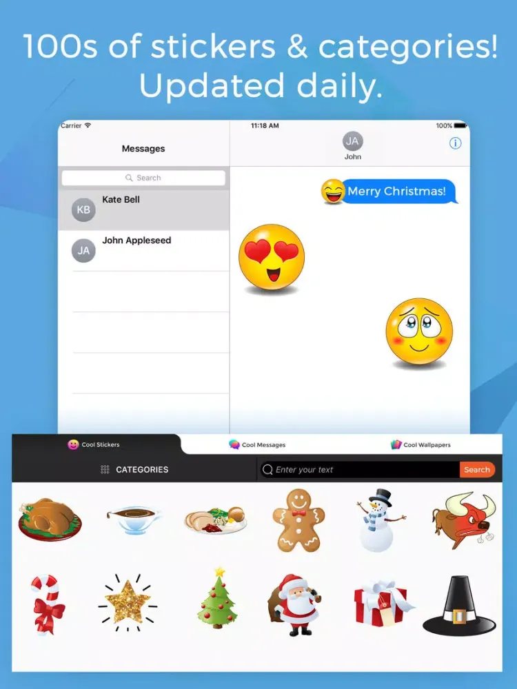 200,000+ Cool Stickers by Kappboom iPad  স্ক্রিনশট