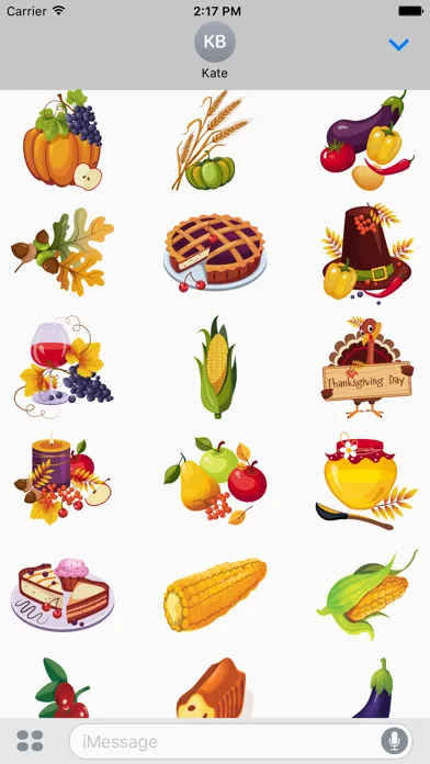 تصاویر Thanksgiving 100+ Stickers Animated