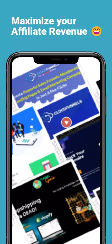Landing Page & Sales Funnel Screenshots