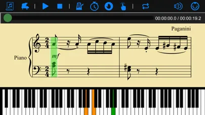 Zrzuty ekranu Real Piano Score - Sheet Music