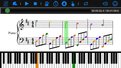 Zrzuty ekranu Real Piano Score - Sheet Music