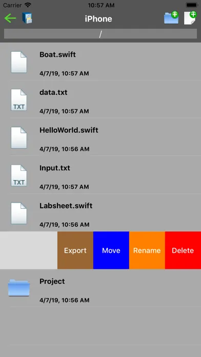 Sedona - Compile Swift Program スクリーンショット