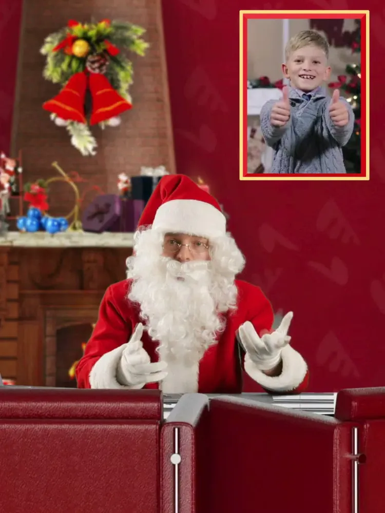 Real Video Call Santa iPad 應用截圖