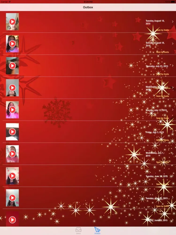 Real Video Call Santa iPad 應用截圖