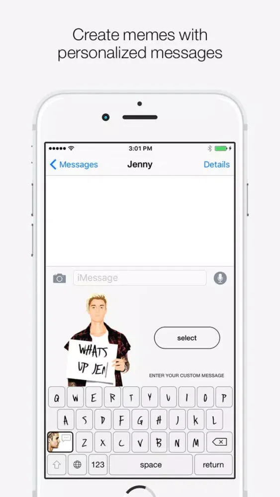 Скриншоты Justmoji