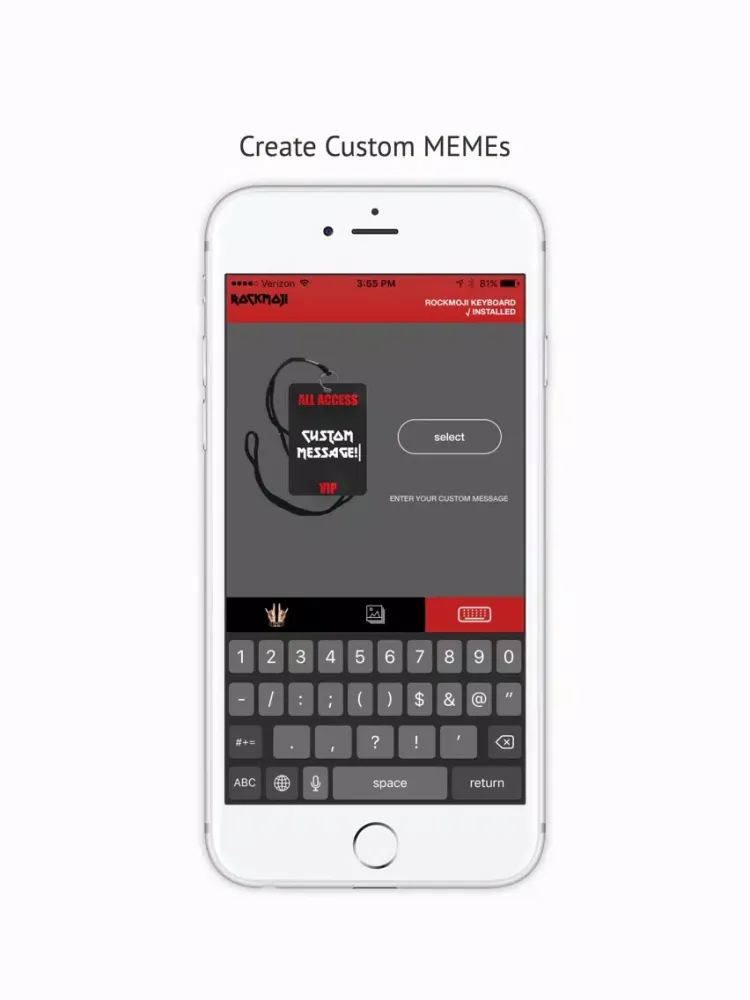 Rockmoji iPad  스크린샷
