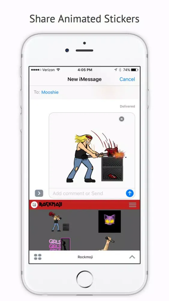 Rockmoji 스크린샷