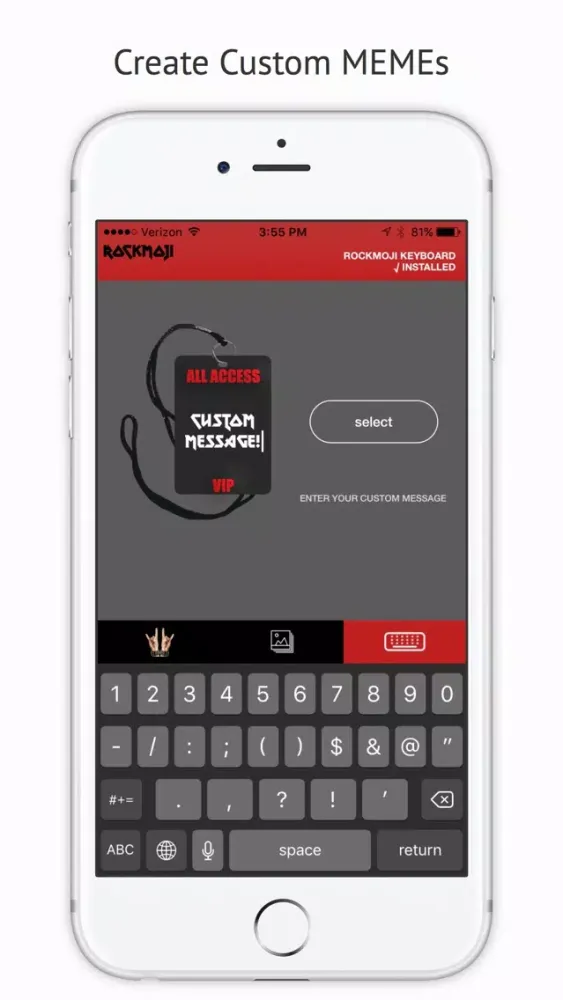 Rockmoji 스크린샷