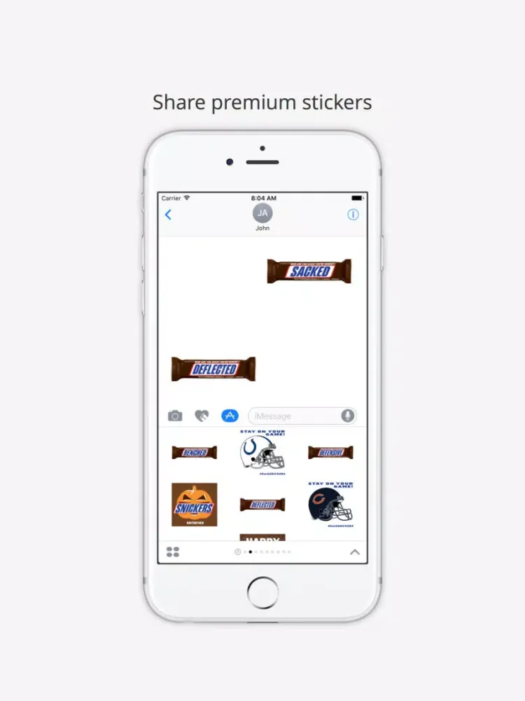 SNICKERS® Stickers iPad  स्क्रीनशॉट
