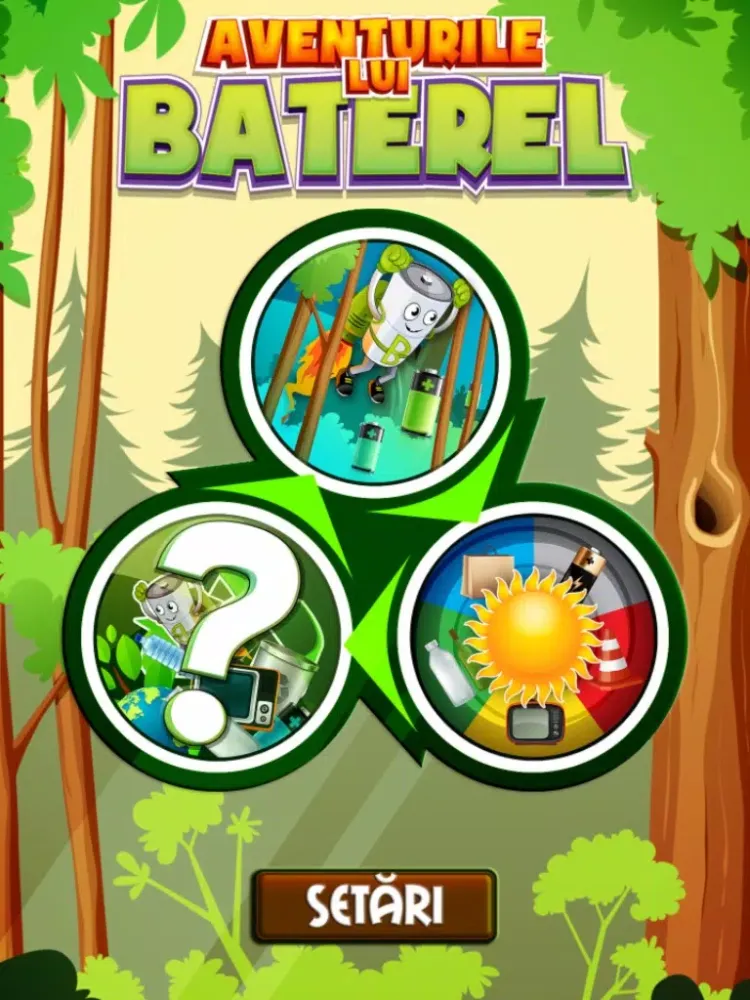 Aventurile lui Baterel iPad 应用截图