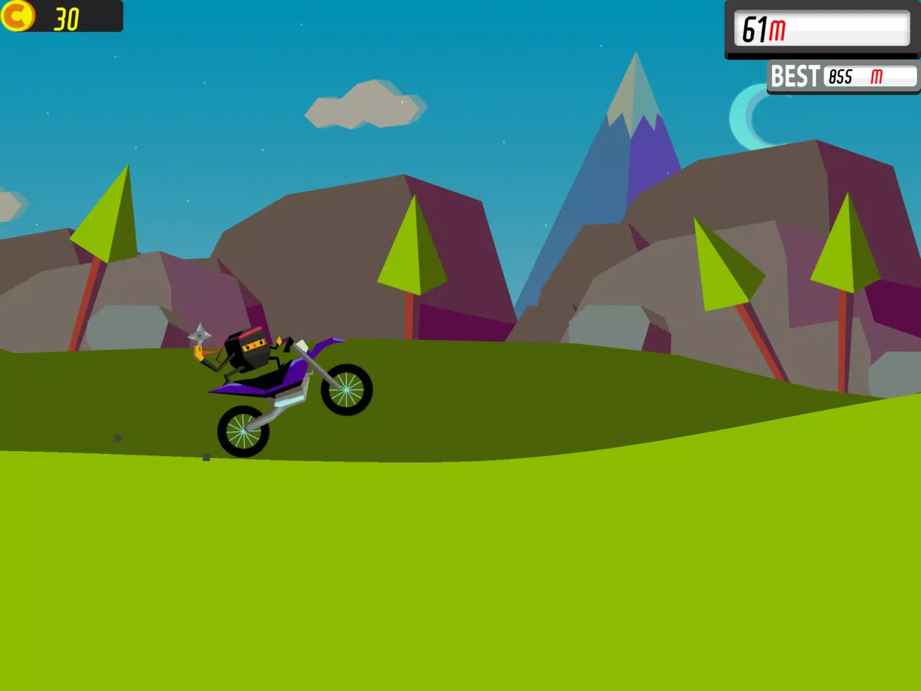 Tangkapan skrin Wheelie 2