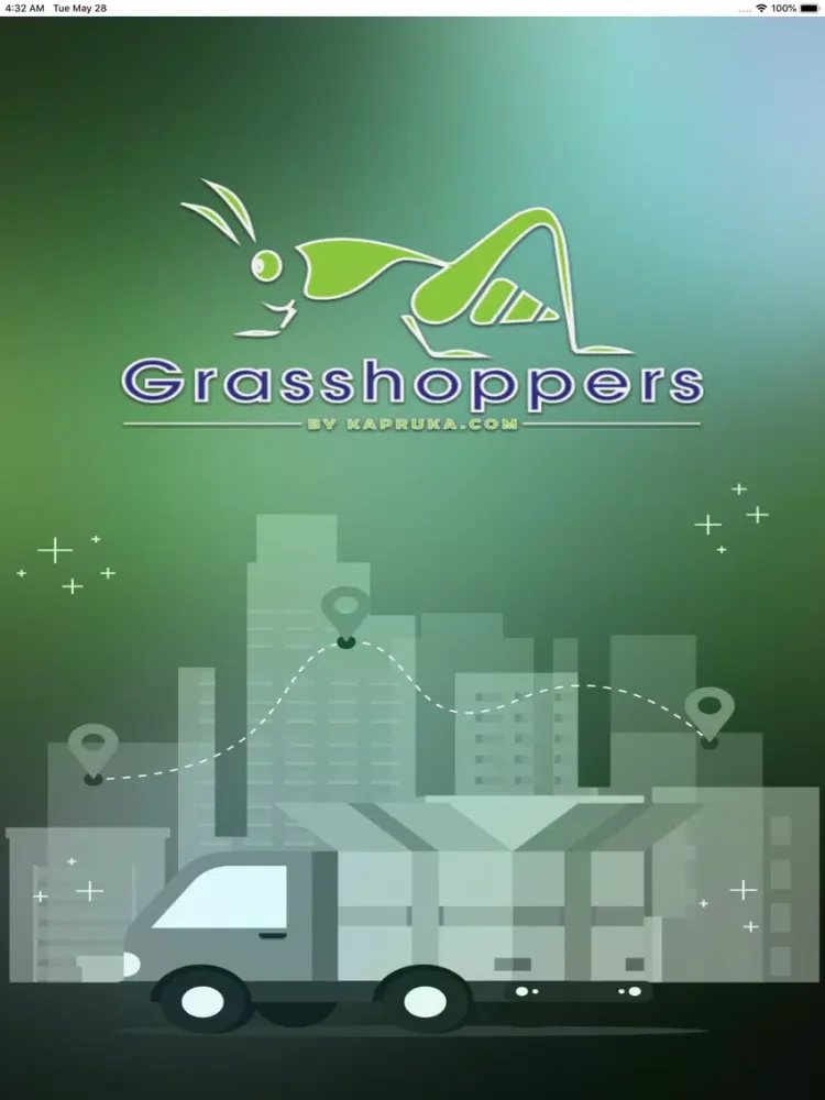 ภาพหน้าจอของ Grasshoppers. iPad 