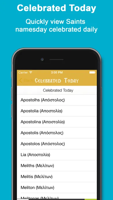 Greek Orthodox Calendar應用截圖