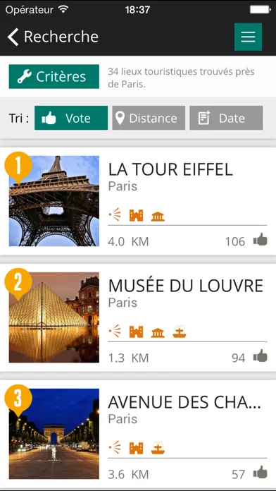 10 Things To See : Guide des lieux à visiter應用截圖
