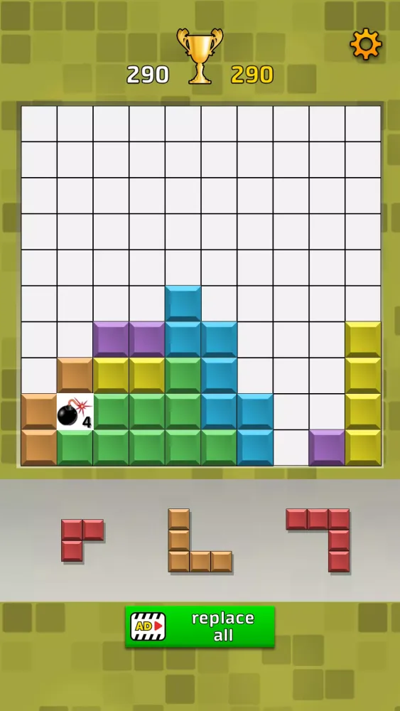 Logic wood puzzle game blast应用截图