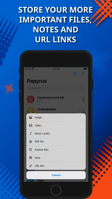 Papyrus: Files and more স্ক্রিনশট