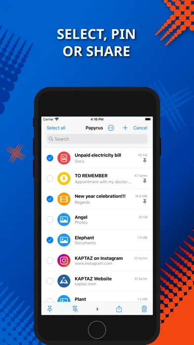 Papyrus: Files and more স্ক্রিনশট