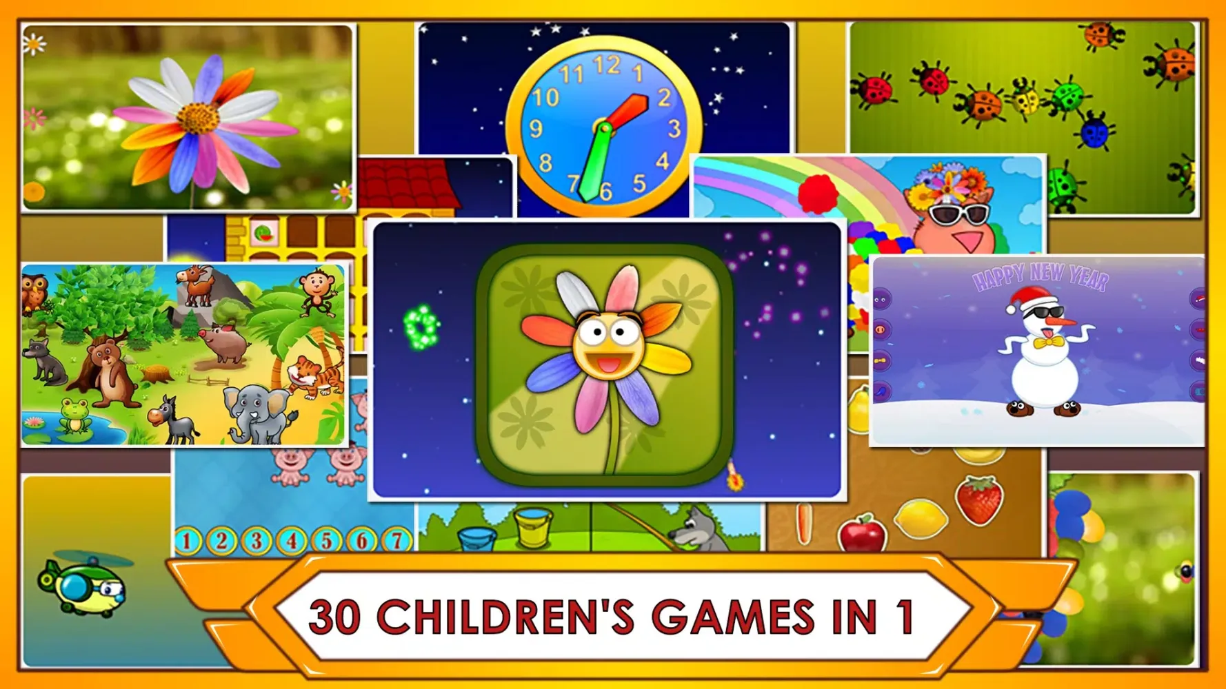 Tangkapan layar Super Kids Games Pack