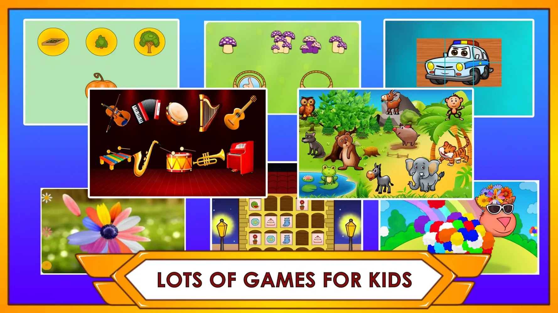 Tangkapan layar Super Kids Games Pack