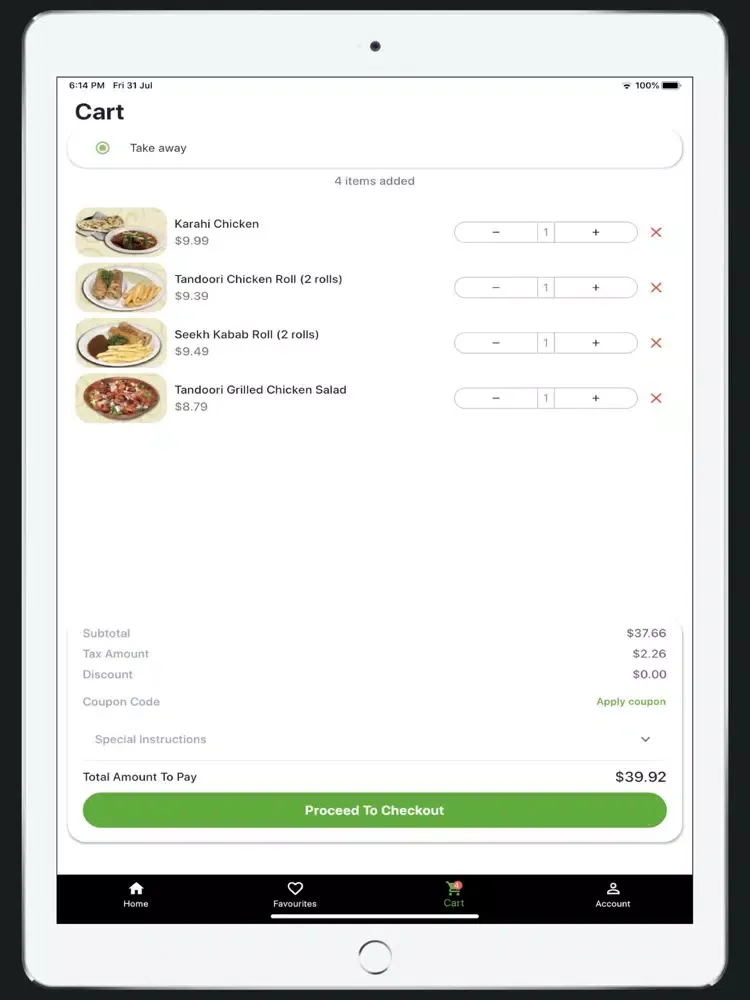 صور Karachi Broast &Grill Marietta iPad 