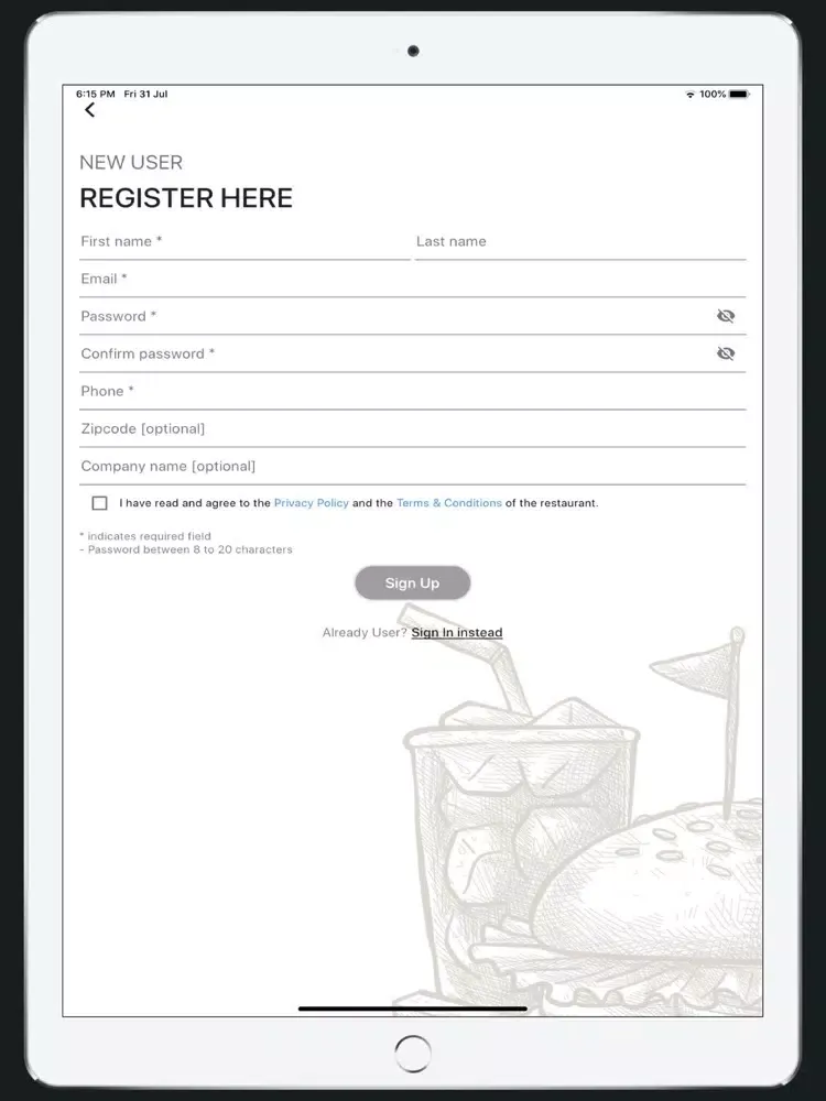 صور Karachi Broast &Grill Marietta iPad 