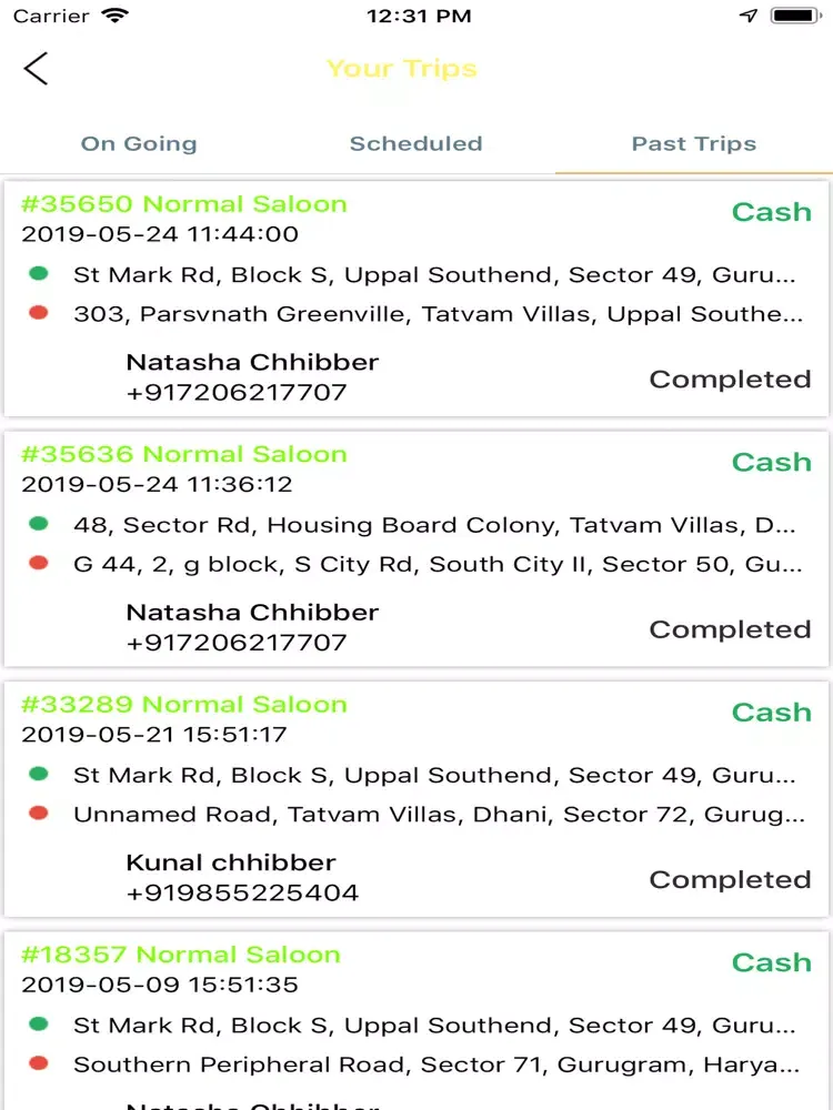 Karam Driver iPad  स्क्रीनशॉट