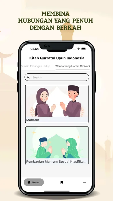 Capturas de tela do Kitab Qurratul Uyun Indonesia