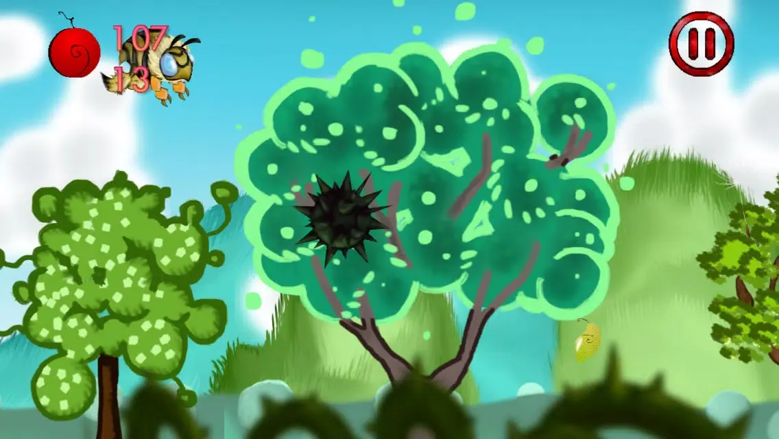 Bee Rush - A Fruit Plants Mania - Free Mobile Edition Screenshots