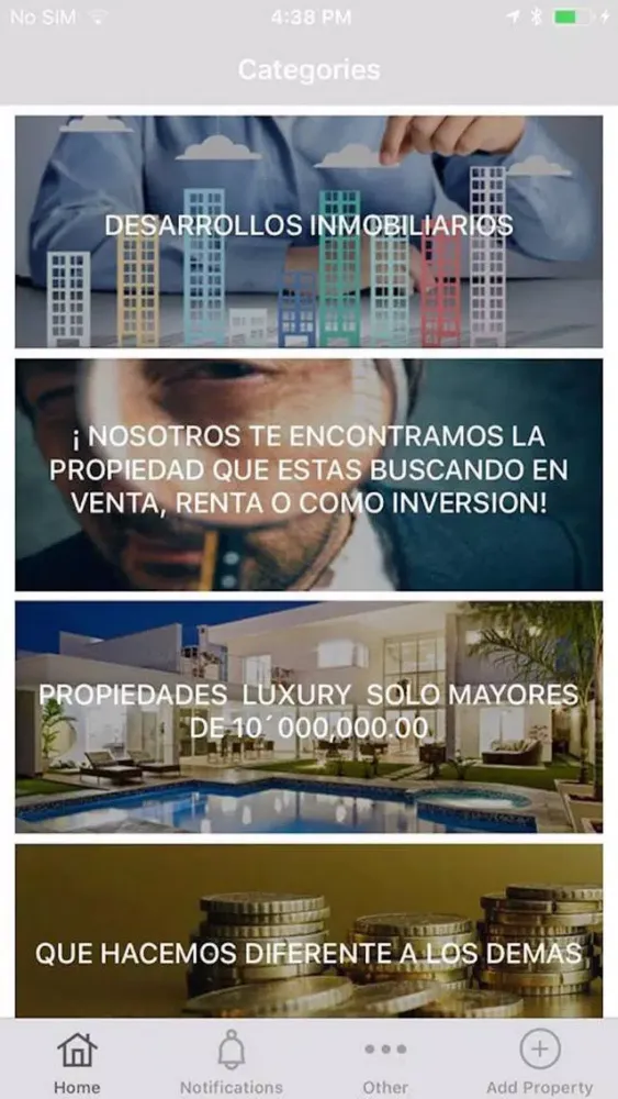 Скриншоты CVR Bienes Raíces