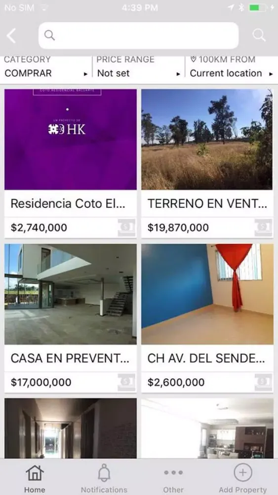 Скриншоты CVR Bienes Raíces