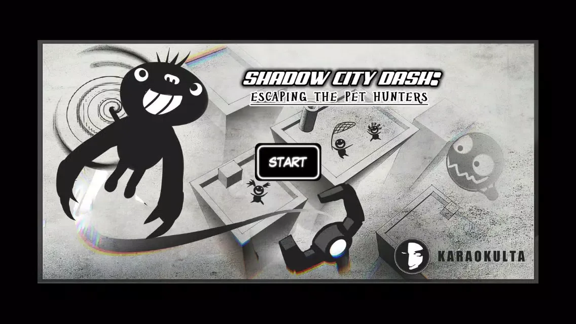 Shadow City Dash - Escaping The Pet Hunters - Free Mobile Edition سکرین شاٹس