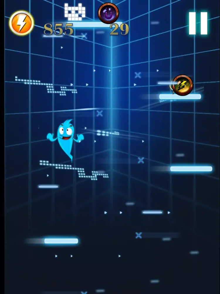 Captures d'écran de Tommy Spark - Plasma Monster Jump - Free Mobile Edition iPad 