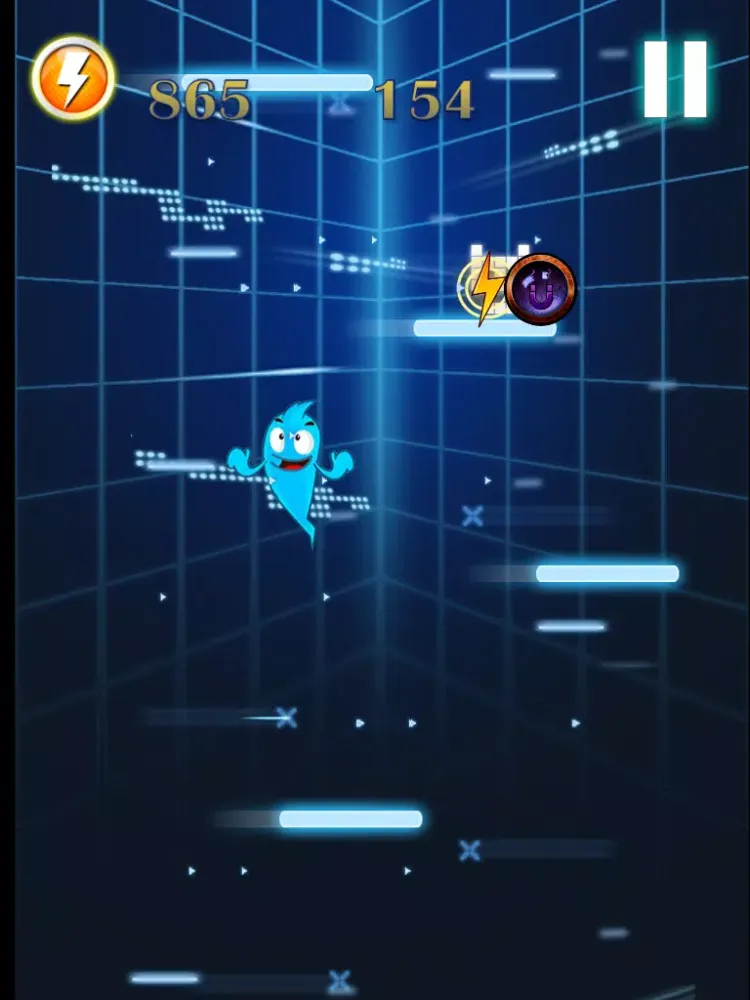 Captures d'écran de Tommy Spark - Plasma Monster Jump - Free Mobile Edition iPad 