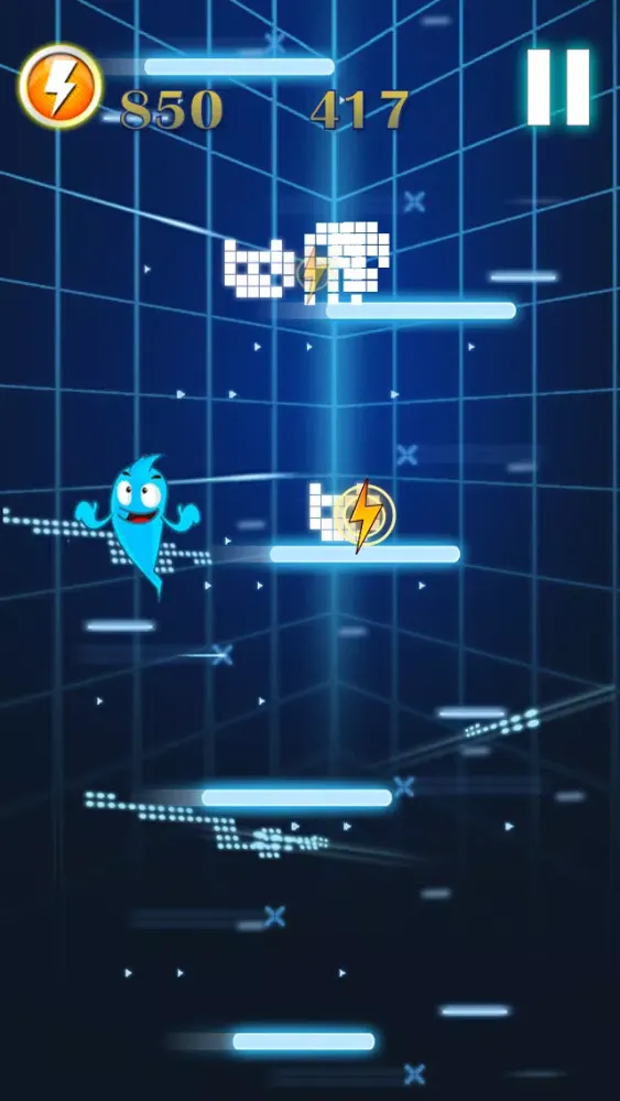 Captures d'écran de Tommy Spark - Plasma Monster Jump - Free Mobile Edition