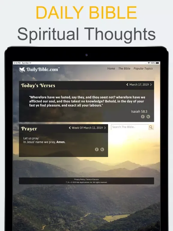Examining The Scriptures Daily iPad 应用截图