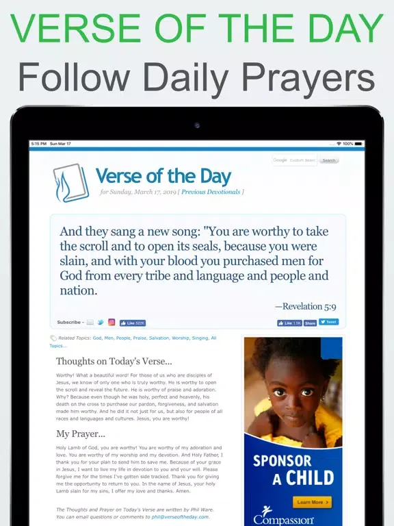 Examining The Scriptures Daily iPad 应用截图