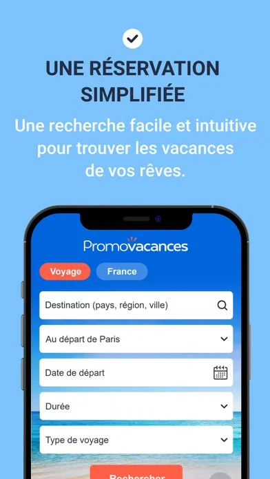 Promovacances : Vols, Séjours Ekran Görüntüleri