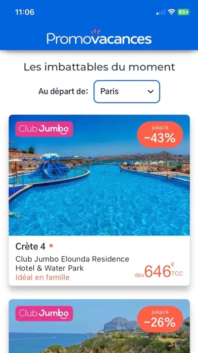 Promovacances : Vols, Séjours Ekran Görüntüleri