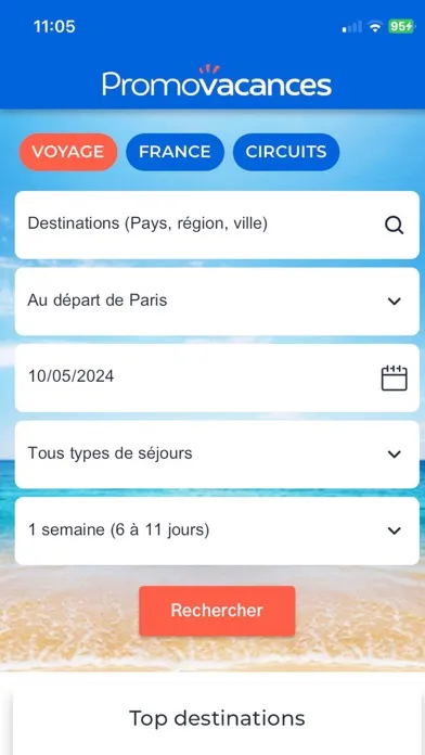 Promovacances : Vols, Séjours Ekran Görüntüleri