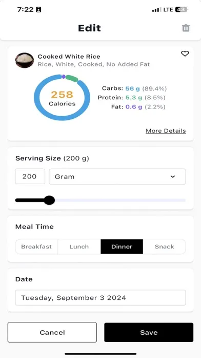 InstaCal - Calorie Tracker Screenshots