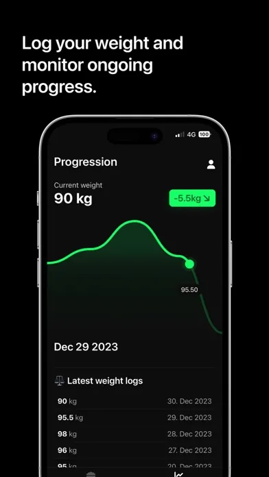 Tangkapan layar MealSnap: AI Food Log Tracker