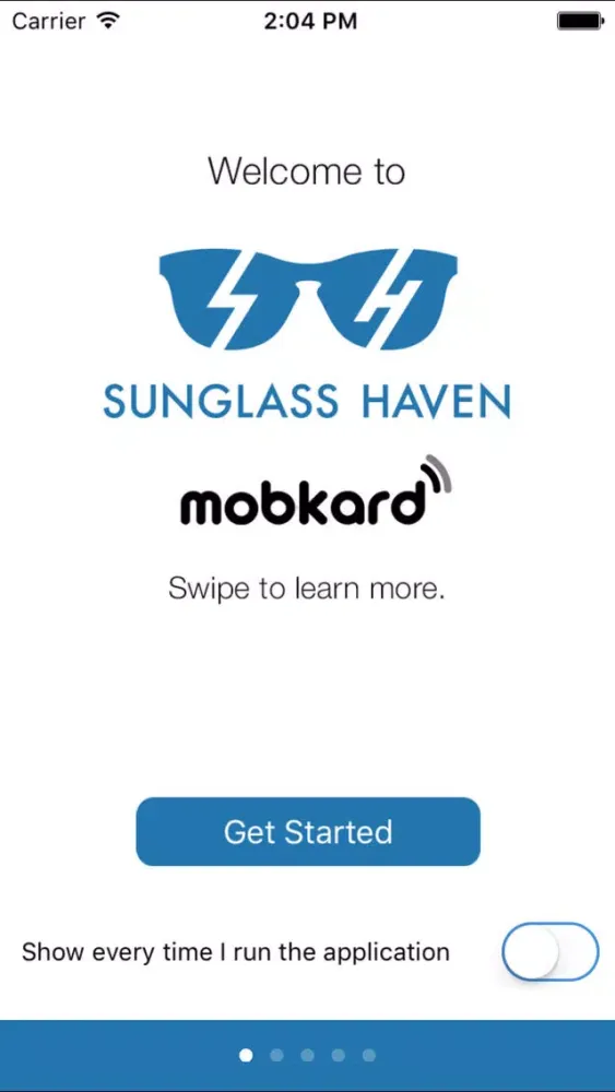 Sunglass Haven MobKard Screenshots