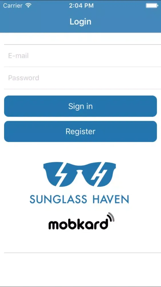 Sunglass Haven MobKard Screenshots