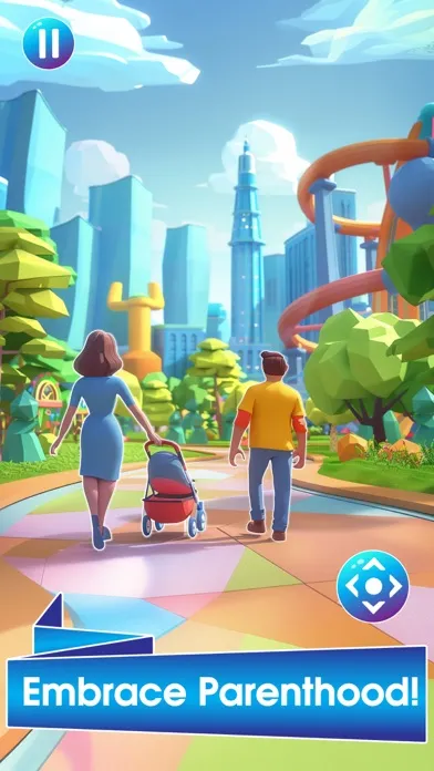 Capturas de tela do Virtual Family Life Simulator