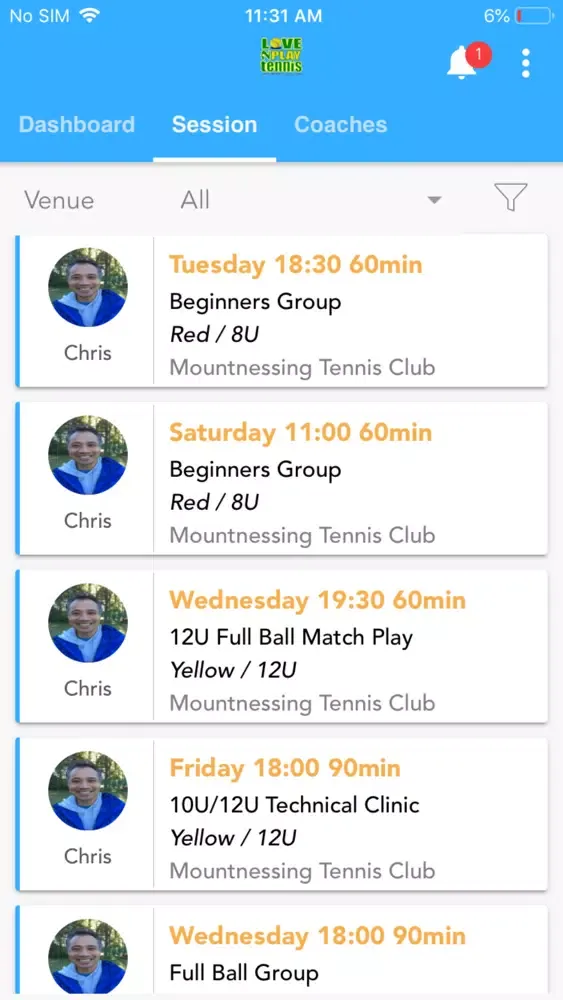 Love2PlayTennis Screenshots