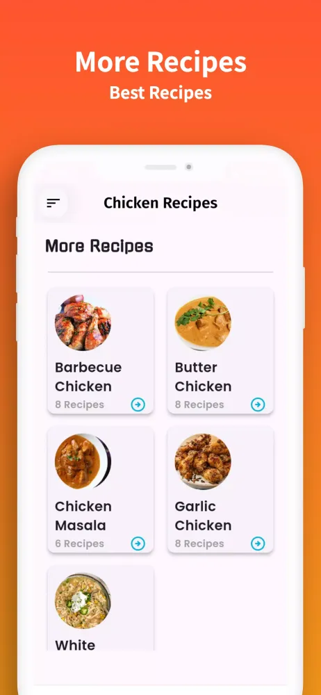 Capturas de pantalla de Tasty Chicken Recipe