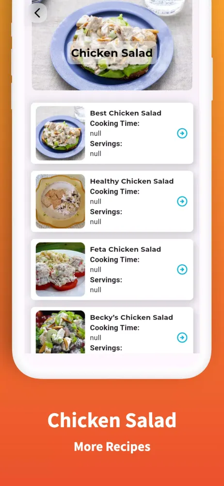CookBook Recipes Screenshots