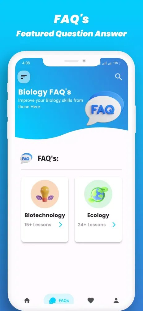 Learn Biology应用截图
