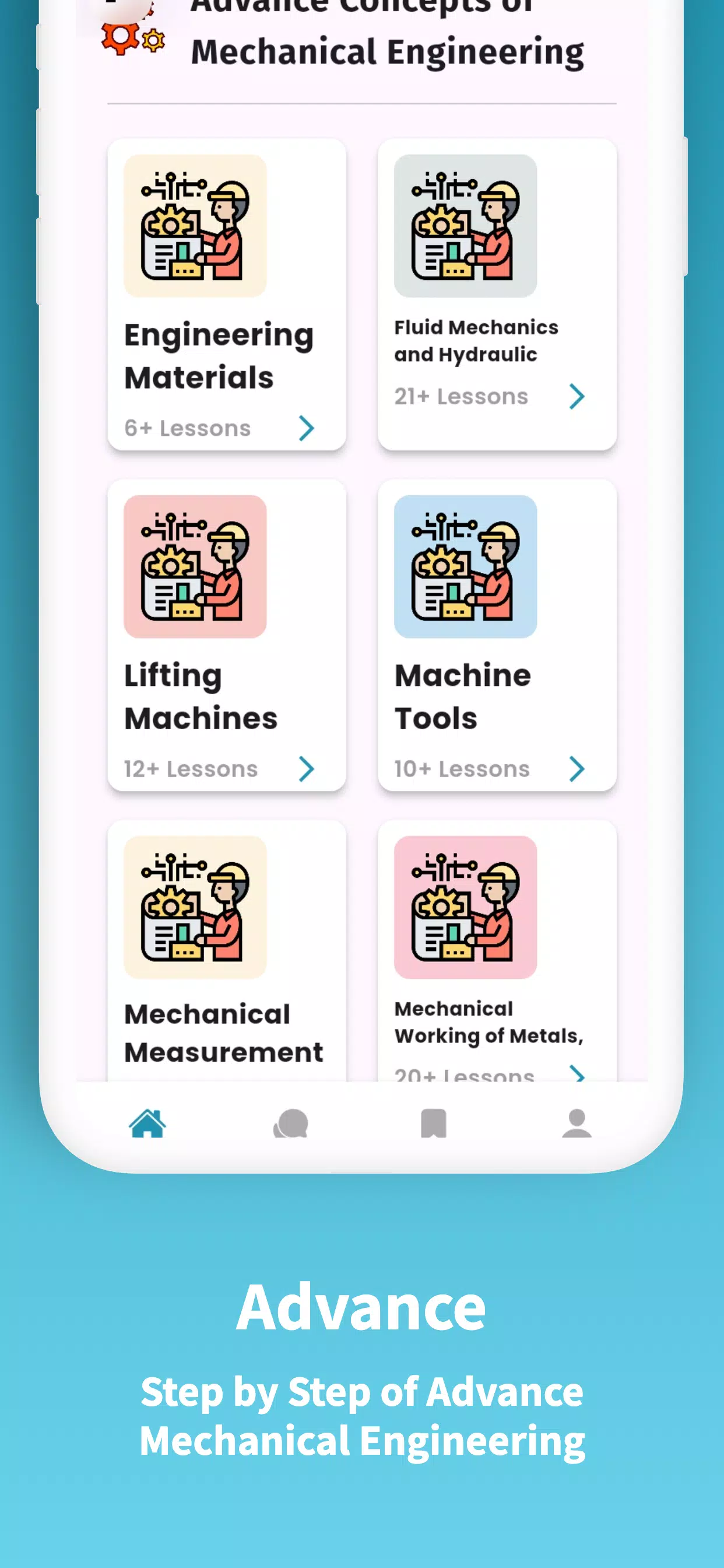 Tangkapan layar Learn Mechanical Engineering