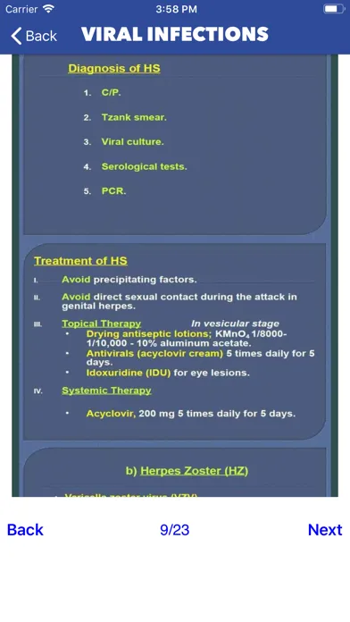 Skin Infections and Treatments Screenshots